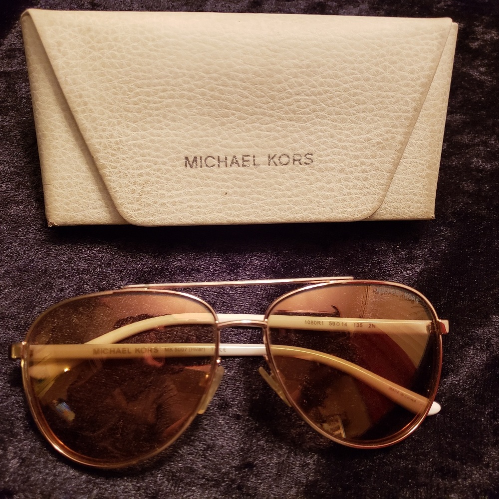 Michael kors sunglasses with case!